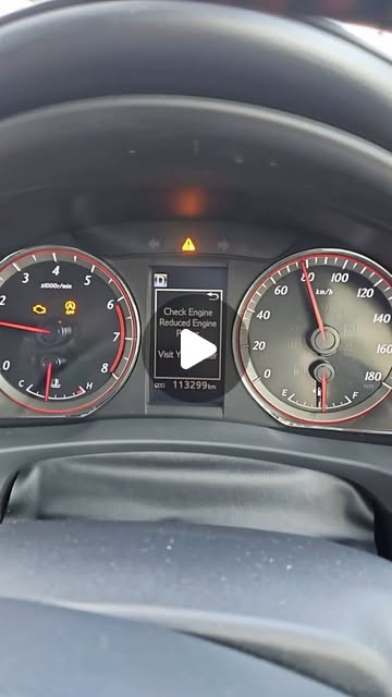 Toyota Harrier instrument cluster during diagnosis