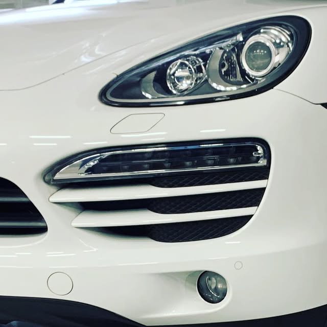 Porsche Cayenne documented during gearbox-clutch diagnosis
